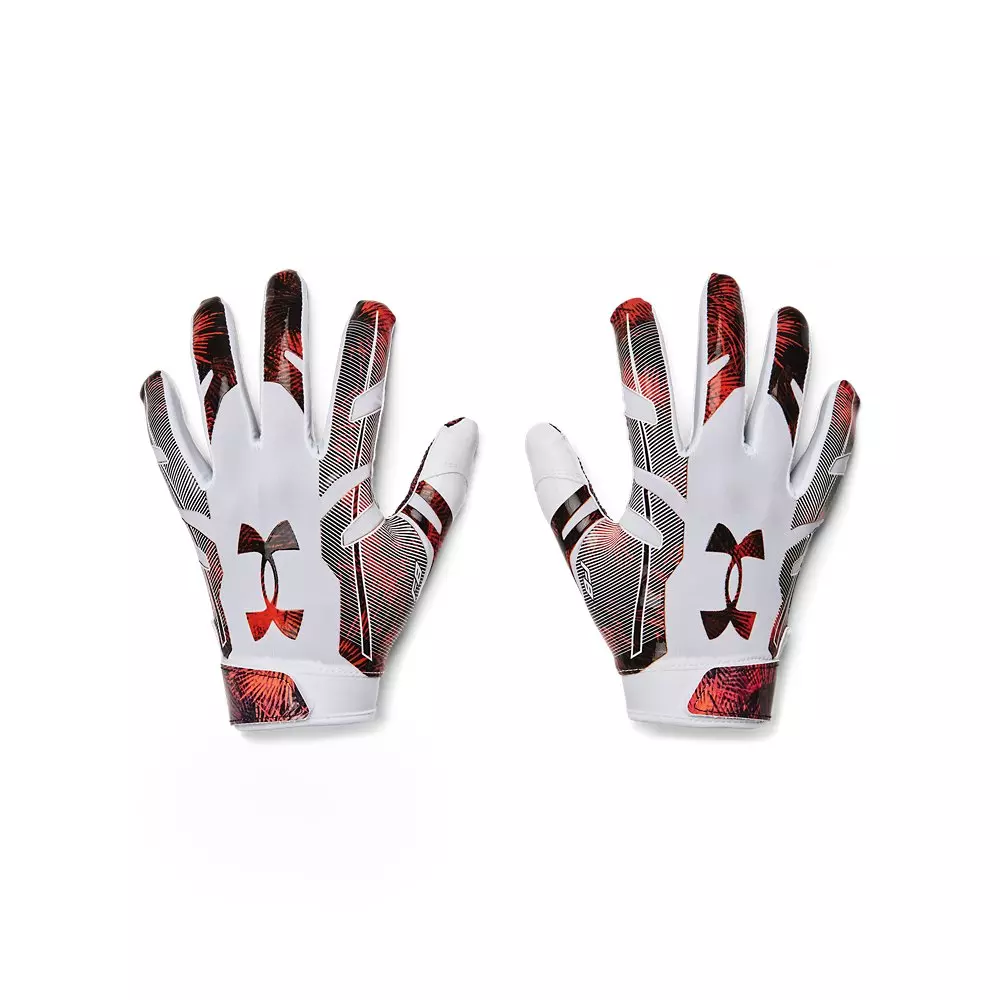 Under armour 2024 football gloves white